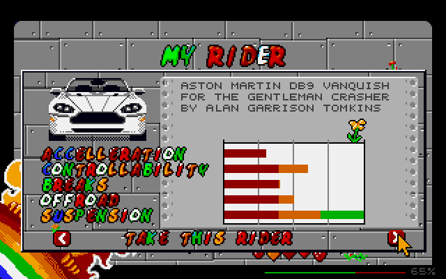 Thumbnail of other screenshot of Anarcho Ride