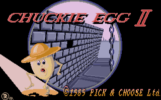 Large screenshot of Chuckie Egg 2