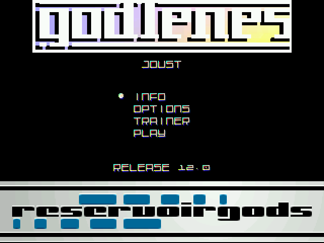 Large screenshot of Joust - Godlenes