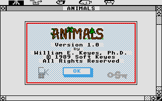Large screenshot of Animals