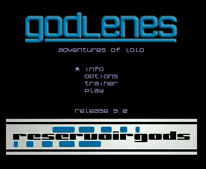 Large screenshot of Adventures Of Lolo, The - Godlenes