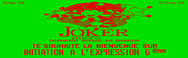 Thumbnail of other screenshot of Joker Micro - Initiation à l'Expression 6e