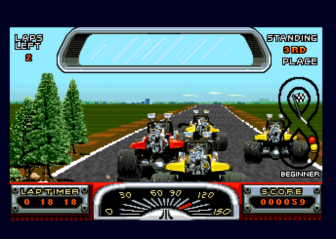 Large screenshot of Road Riot 4WD