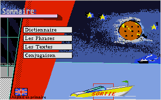 Large screenshot of Anglais - Primaire