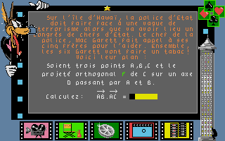 Large screenshot of Bosse des Maths 2nde, La