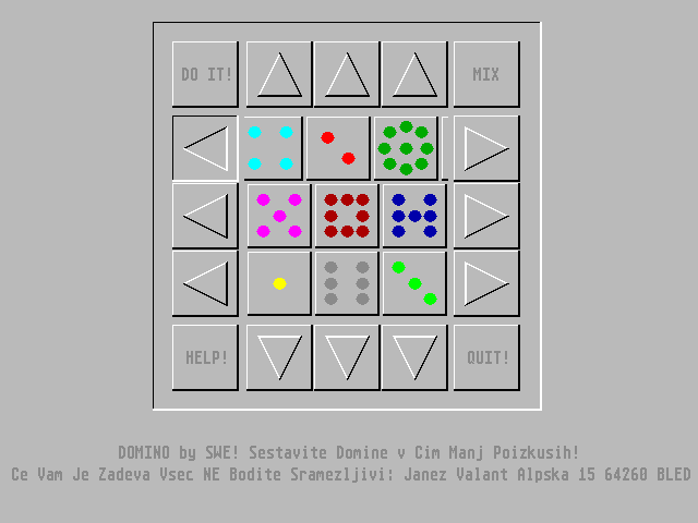 Screenshot of Domino