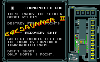 Large screenshot of Goldrunner II - Scenery Disk 1