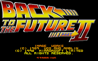 Large screenshot of Back to the Future II