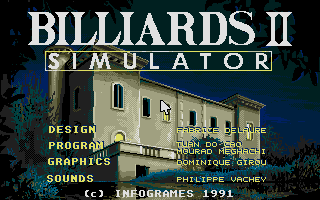 Large screenshot of Billiards Simulator 2