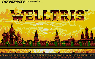 Screenshot of Welltris