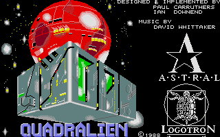 Large screenshot of Quadralien