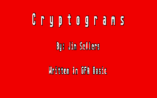 Thumbnail of other screenshot of Cryptograms