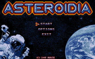 Screenshot of Asteroidia