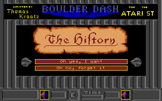 Large screenshot of Boulder Dash