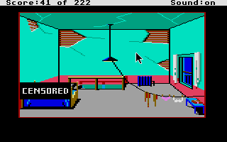 Large screenshot of Leisure Suit Larry 1 - In the Land of the Lounge Lizards