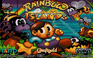 Screenshot of Rainbow Islands