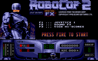 Screenshot of Robocop 2