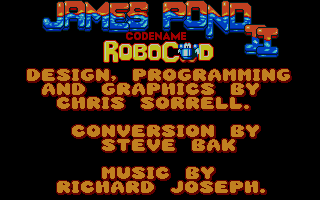 Large screenshot of James Pond 2 - Codename Robocod