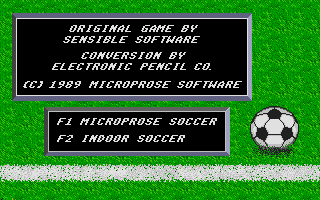 Large screenshot of Microprose Soccer