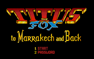 Large screenshot of Titus The Fox - To Marrakech and Back