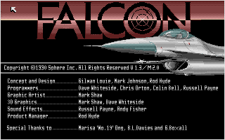 Thumbnail of other screenshot of Falcon Mission Disk 2