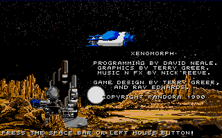 Large screenshot of Xenomorph
