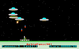 Screenshot of AstroPanic 94!