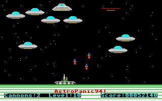 Large screenshot of AstroPanic 94!