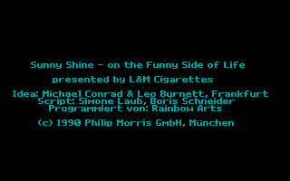 Large screenshot of Sunny Shine - On The funny Side Of Life