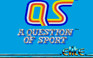 Large screenshot of Question Of Sport, A