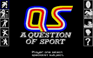 Large screenshot of Question Of Sport, A