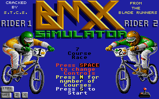 Large screenshot of BMX Simulator