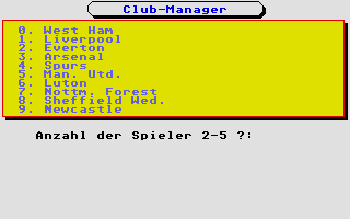 Thumbnail of other screenshot of Brian Clough's Fussball Manager