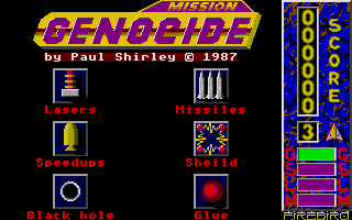 Screenshot of Mission Genocide