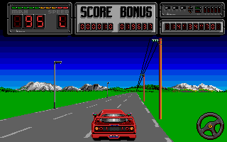 Large screenshot of Crazy Cars 2