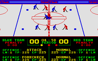 Large screenshot of Superstar Ice Hockey