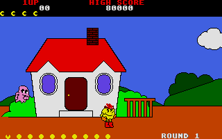 Screenshot of Pac-Land