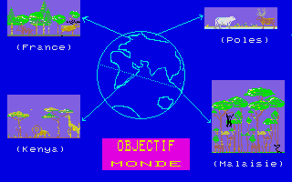 Large screenshot of Objectif Monde I
