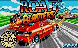 Large screenshot of Road Blasters