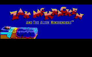 Zak McKraken and the Alien Mindbenders ... A classic from Lucasfilm games and one of the few games Thomas enjoyed playing.