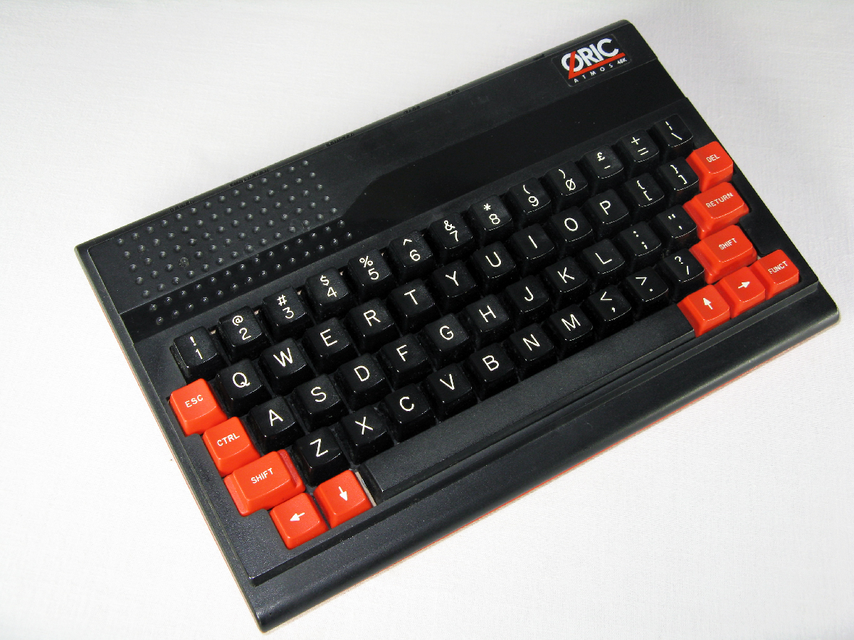The Oric Atmos is one of the first computers Eric owned. He paid homage to it by developing Athanor 1 for it