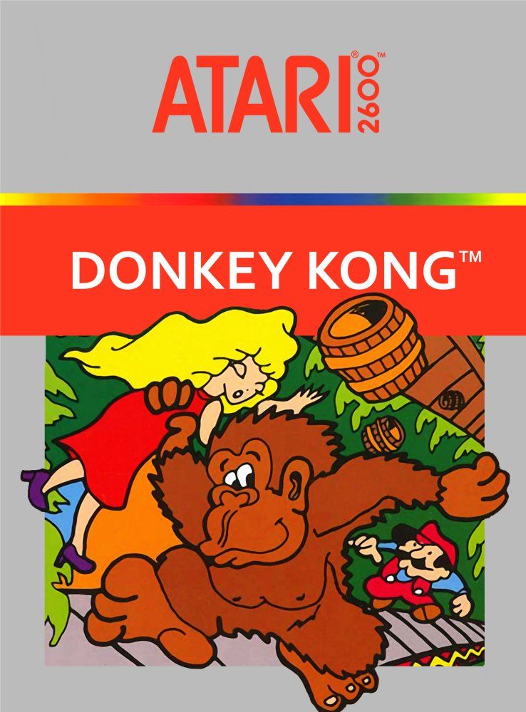 Donkey Kong on the Atari 2600 was one of the first games Ray ever played.