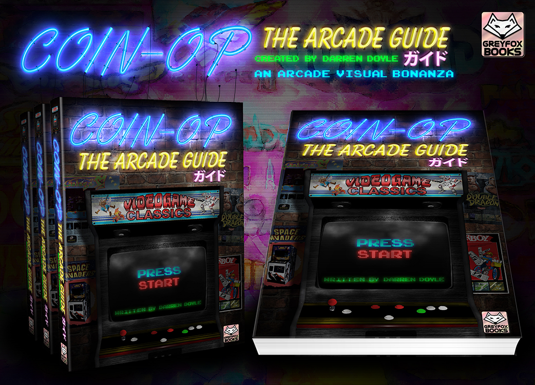 With a bit of luck, this amazing book covering all there is to know about arcade games, could be Darren's next project.