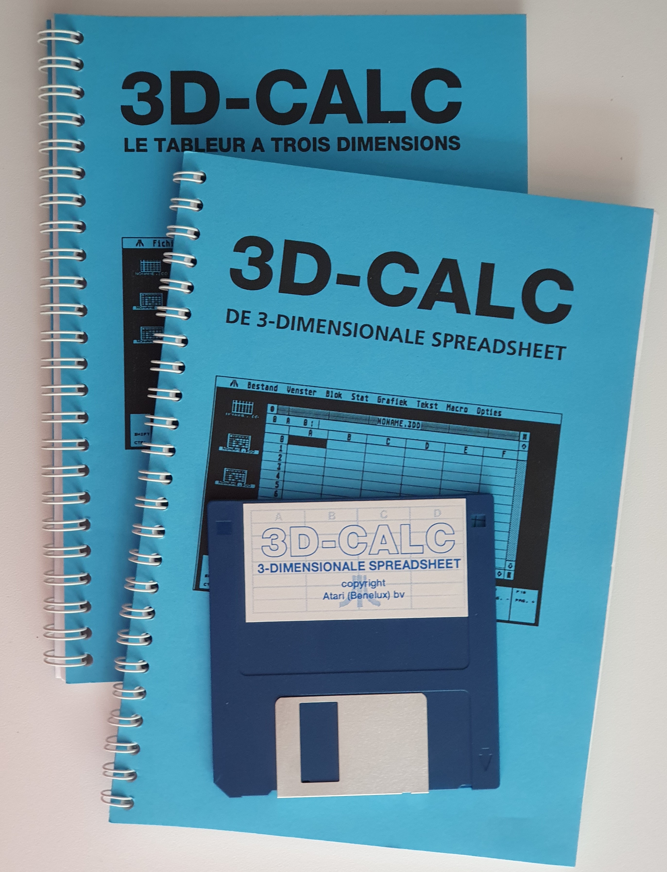 The Atari Benelux release of 3D-Calc.