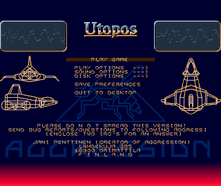 Eventually, Jani sold about 2000 registered versions of Utopos. An amazing accomplishment. It was translated into French, and almost half of the copies went to France.