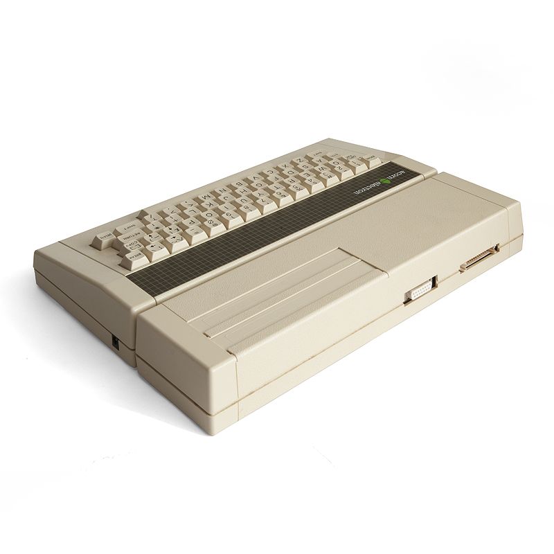 His grandfather bought an Acorn Electron, and that is where it all started.