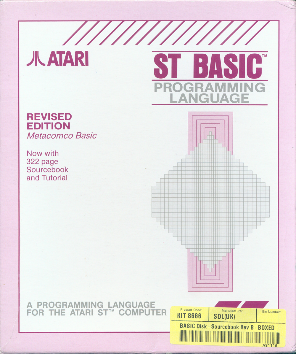 ST Basic must be one of the worst versions of the programming language ever. Yet Eckhart turned it into something amazing.