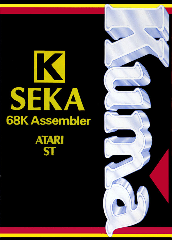 K SEKA, the only tool Dave used for his assembler coding.