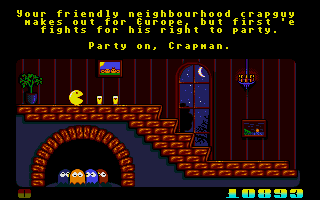 One of the many cutscenes in Crapman. Created by member Zanac.