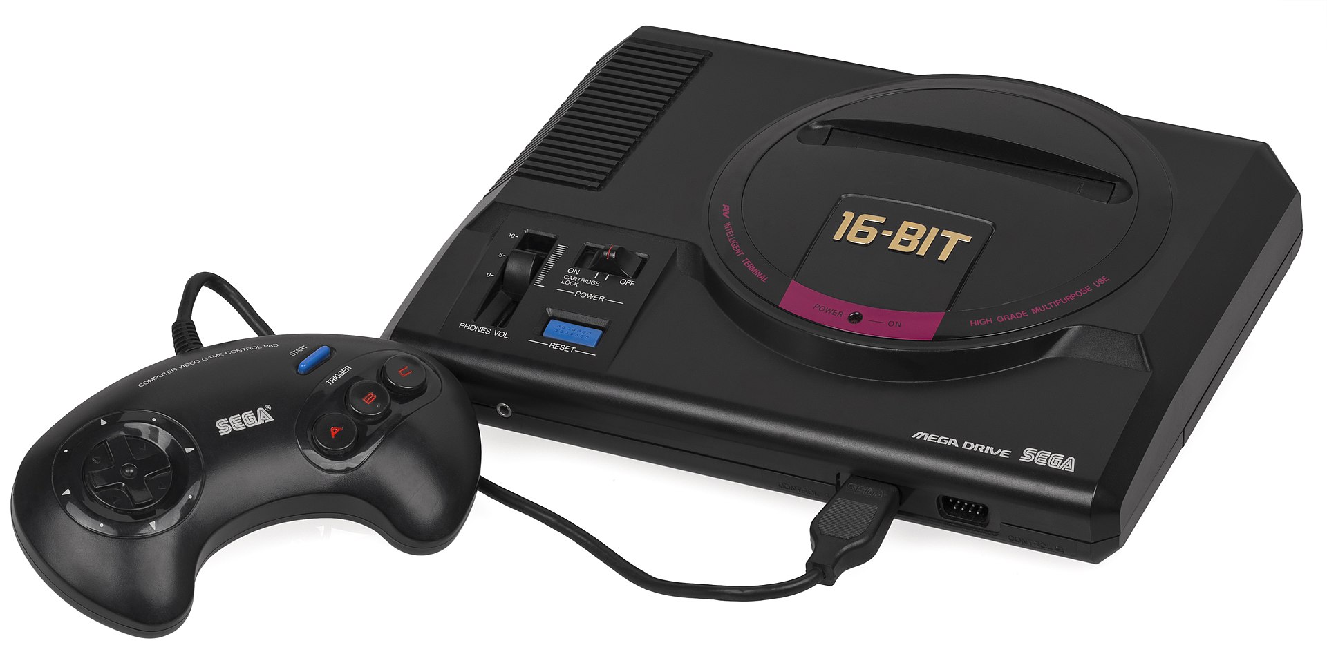 After the ST, Alexis started working in the game console world. He loved the Sega Megadrive.